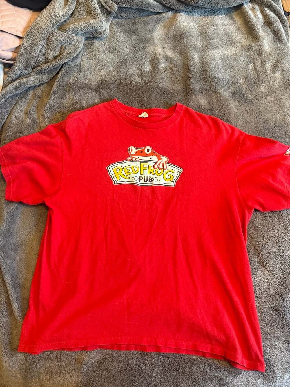 Carnival Cruise Line RedFrog Pub T-Shirt Red Delta Pro Weight